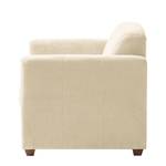 Fauteuil Odemira Tissu structuré - Beige clair