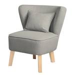 Fauteuil Oistins I Tissu - Gris