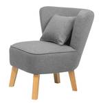 Fauteuil Oistins geweven stof - Grijs