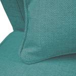 Fauteuil Oistins geweven stof - Turquoise