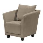 Fauteuil Ondara microvezel - Taupe