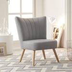 Poltrona Oona III Tessuto Beige - Grigio