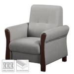 Fauteuil Outwell structuurstof - Platina - Zonder hocker