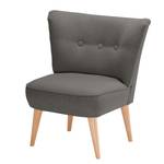 Fauteuil Bumberry Geweven stof Hanabi: Sahara grijs