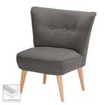 Fauteuil Bumberry Geweven stof Hanabi: Sahara grijs