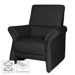 Fauteuil Patay Cuir véritable Noir