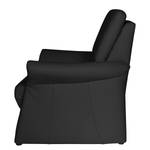 Fauteuil Patay echt leer - Zwart