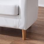 Fauteuil Philipp Cuir synthétique blanc