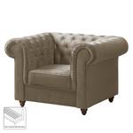 Chesterfield Sessel Pintano Samt - Cappuccino
