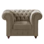 Chesterfield Sessel Pintano Samt - Cappuccino