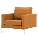 Fauteuil Portobello Cuir véritable Cuir véritable Gad : Cognac I - Angulaire