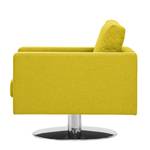 Fauteuil pivotant Portobello Tissu Tissu Milan : Jaune