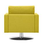 Fauteuil pivotant Portobello Tissu Tissu Milan : Jaune