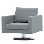 Draaifauteuil Portobello geweven stof Stof Selva: Grijs