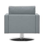 Fauteuil pivotant Portobello Tissu Tissu Selva : Gris