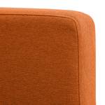 Draaifauteuil Portobello geweven stof Geweven stof Milan: Roestbruin