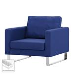 Sessel Portobello Webstoff Stoff Ramira: Blau - Kufen