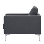 Sessel Portobello Webstoff Webstoff Milan: Anthrazit - Eckig