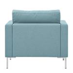 Sessel Portobello Webstoff Stoff Selva: Hellblau - Eckig