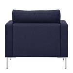 Fauteuil Portobello Tissu Tissu Milan : Bleu foncé - Angulaire