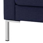 Fauteuil Portobello geweven stof Geweven stof Milan: Lichtblauw - Hoekig