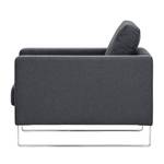 Fauteuil Portobello Tissu Tissu Milan : Anthracite - Luge