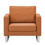 Fauteuil Portobello Tissu Tissu Milan : Marron rouille - Luge