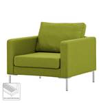 Fauteuil Portobello Tissu Tissu Ramira : Citron vert - Angulaire