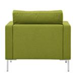 Sessel Portobello Webstoff Stoff Ramira: Limette - Eckig