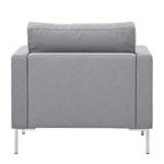 Fauteuil Portobello Tissu Tissu Ramira : Argenté - Angulaire