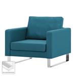 Fauteuil Portobello Tissu Tissu Ramira : Turquoise - Luge