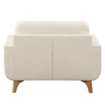 Fauteuil Postville Tissu structuré - Beige clair