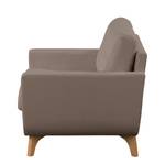 Fauteuil Postville structuurstof - Latte Macchiattokleurig