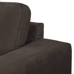 Fauteuil Ramilia antieke leerlook - Bruingrijs