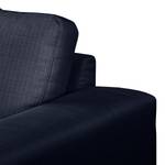 Fauteuil Ramilia structuurstof - Donkerblauw