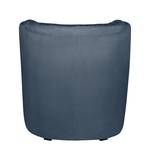 Fauteuil Rex blauw microvezel