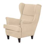 Fauteuil Roma Tissu - Beige chaud