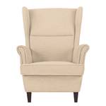 Fauteuil Roma geweven stof - Warm beige