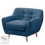 Fauteuil Rometta Microfibre - Bleu jean