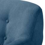 Fauteuil Rometta Microfibre - Bleu jean