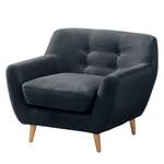 Fauteuil Rometta microvezel - Vintage Grijs