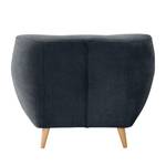 Fauteuil Rometta Microfibre - Gris vintage