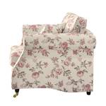 Sessel Rosehearty Webstoff - Creme / Rose
