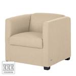 Fauteuil Savja Tissu - Beige - Ressorts