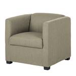 Fauteuil Savja Tissu - Gris sable - Ressorts