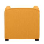 Fauteuil Savja Tissu - Jaune moutarde