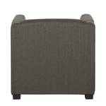 Fauteuil Savja Tissu - Gris foncé - Mousse froide