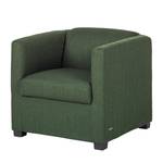 Fauteuil Savja Tissu - Vert - Mousse froide