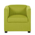 Fauteuil Savja Tissu - Vert clair - Mousse froide