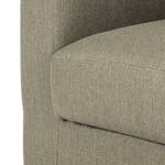 Fauteuil Savja Tissu - Gris sable - Mousse froide